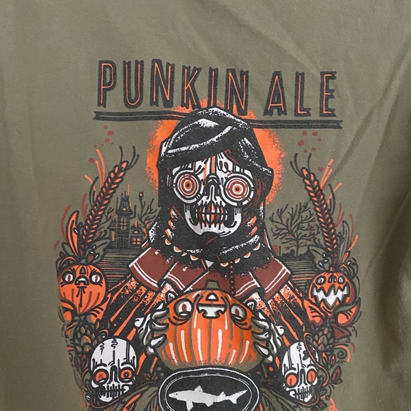 Men's Olive Green T-Shirt - Picture 4 of 5